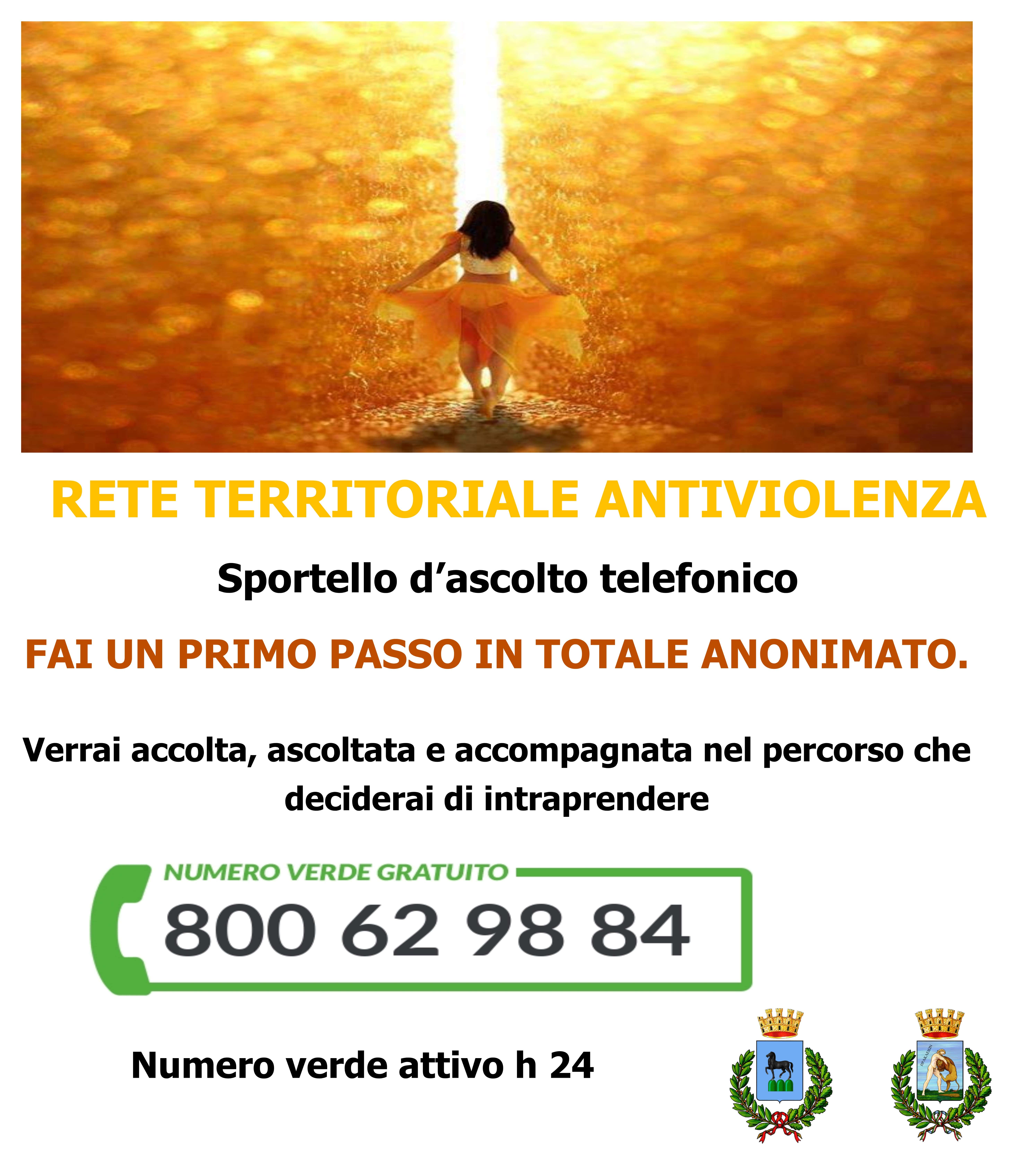 Locandina sportelloantiviolenza